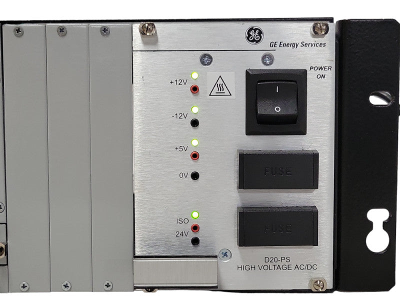 GE WESDAC D20ME II main processor card with Energy Services D20 MX Chassis _