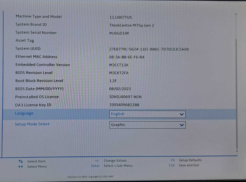 Lenovo M75q Gen2 USFF | Ryzen PRO 4650GE @3.3GHz 6C, 16GB DDR4, 512GB NVMe