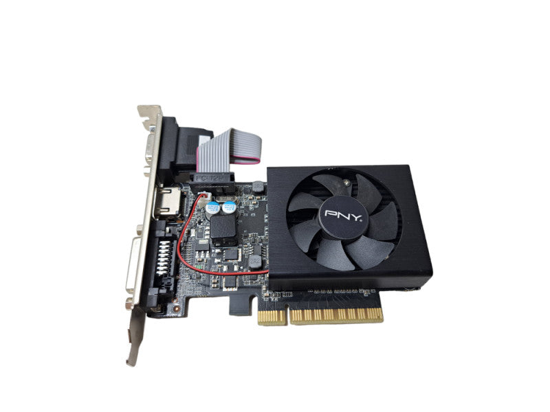 PNY NVIDIA GeForce GT 710 | 2GB DDR3 Graphics Card | VGA, DVI, HDMI