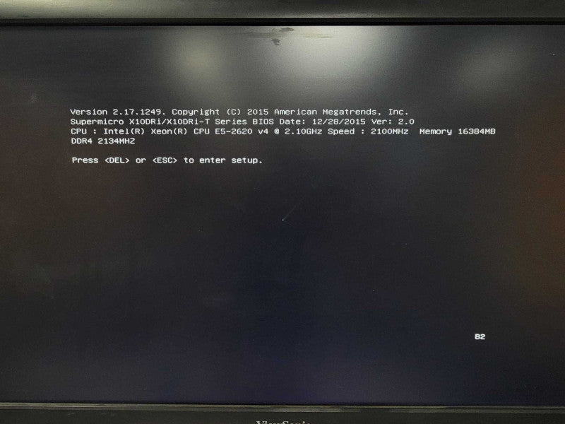 Supermicro CSE-847 4U 36-Bay Storage Server 2x Xeon E5-2620v4 2.1GHz 16GB SEE Q_