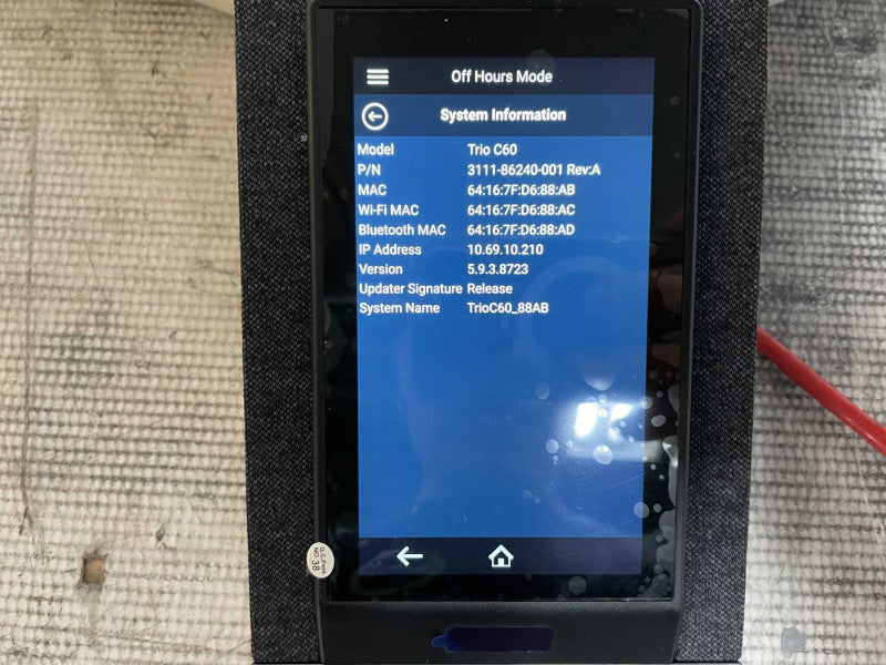 Poly Trio C60 Smart IP Conference Phone, P/N: 2201-86240-001 Q
