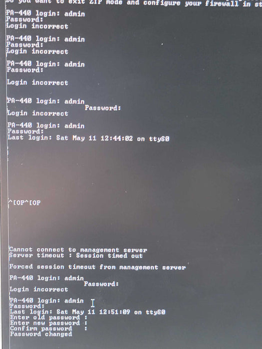 Palo Alto PA-440 Network Security Appliance with 1x Power adapter _