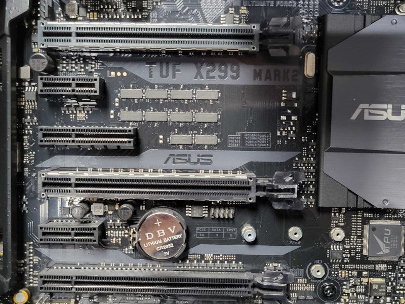 Custom Asus TUF X299 Mark2 PC, Core I9-7920X 2.9GHz, 32GB DDR4, READ _