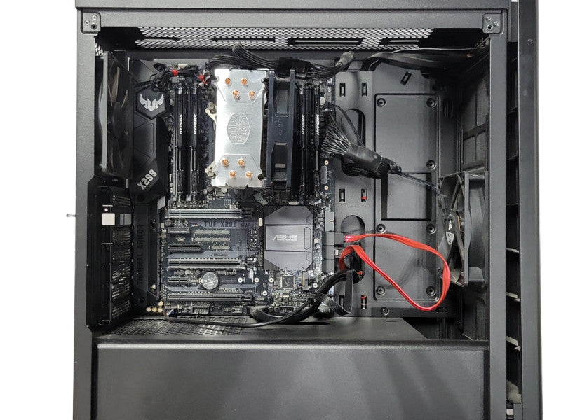 Custom Asus TUF X299 Mark2 PC, Core I9-7920X 2.9GHz, 32GB DDR4, READ _