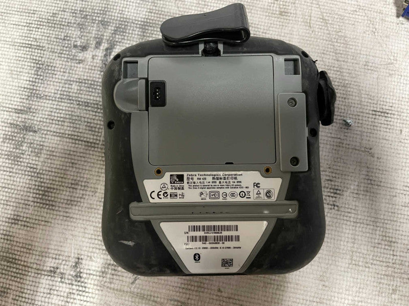 Zebra RW 420 Mobile Thermal Printer Bluetooth w/ Battery, READ Q