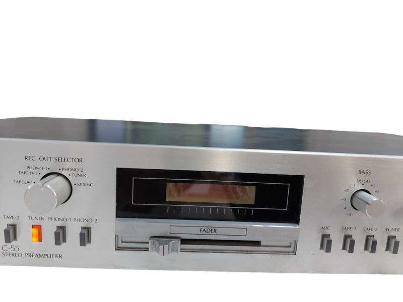 Vintage Sansui Stereo PreAmplifier Model: C-55 Made in Japan =