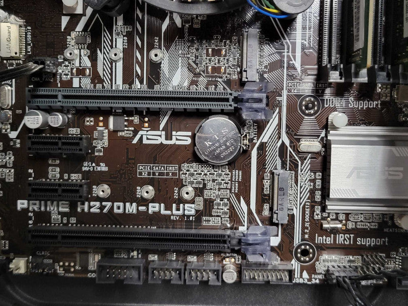 Custom Asus PC, Core I5-7600 3.5GHz, 12GB DDR4, 250GB SSD+500GB HDD _