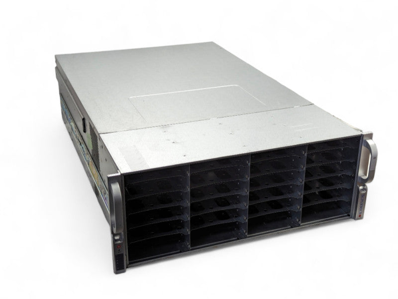 SuperMicro CSE-847 X9DRi-LN4+ 2x Intel Xeon E5-2630 v2 @ 2.60GHz, 384GB RAM - Q-