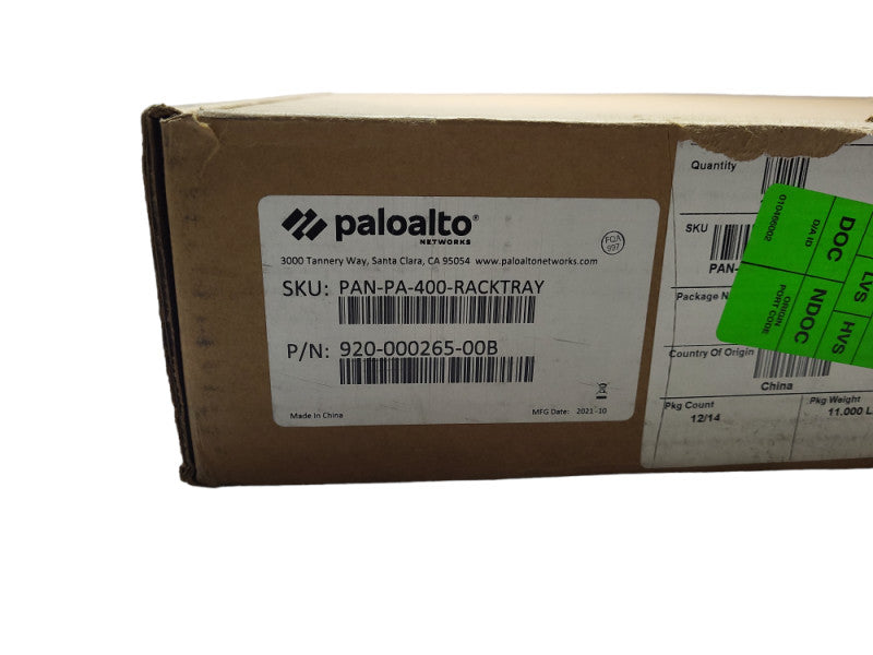 PALO ALTO NETWORKS PAN-PA-400-RACKTRAY Brand New Q$