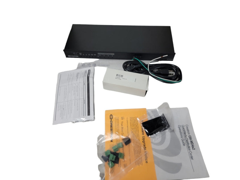 Crestron QM-MD4X2 Quick Media 4X2 Matrix Switcher with accesories