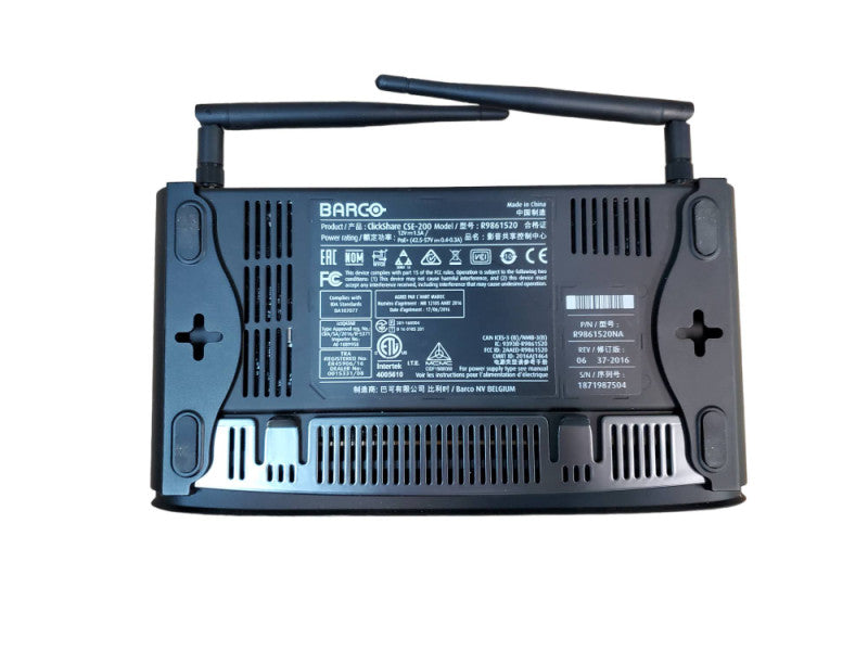 Barco Clickshare CSE-200 Wireless Presentation System Base @