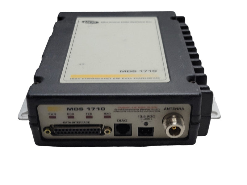 MDS 1710A Data Transceiver Rev H High Performance DSP Data 1710, READ Q_