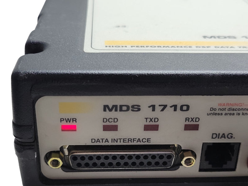 MDS 1710A Data Transceiver Rev H High Performance DSP Data 1710, READ Q_