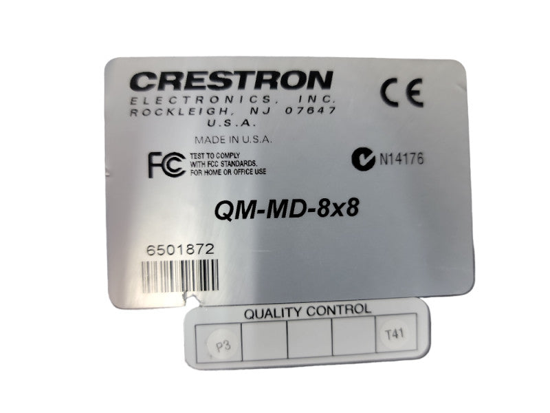 Crestron QM-MD8X8 Quick Media Switch| see pictures