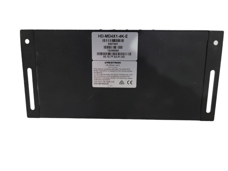 Crestron 4x1 4K HDMI Switcher - HD-MD4X1-4K-E