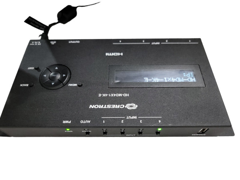 Crestron 4x1 4K HDMI Switcher - HD-MD4X1-4K-E
