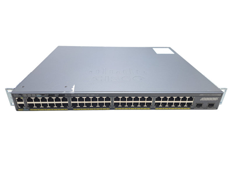 Cisco WS-C2960X-48LPD-L | 48-Port Gigabit PoE+ Switch | 2x 10G SFP+ | + Stack