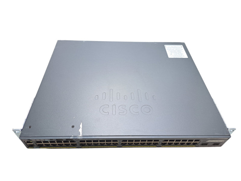 Cisco WS-C2960X-48LPD-L | 48-Port Gigabit PoE+ Switch | 2x 10G SFP+ | + Stack