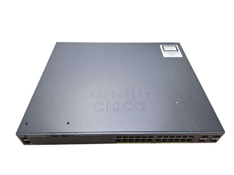 Cisco WS-C2960X-24PS-L | 24-Port Gigabit PoE+ 370W Switch | 4x SFP