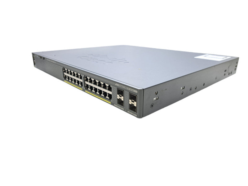 Cisco WS-C2960X-24PS-L | 24-Port Gigabit PoE+ 370W Switch | 4x SFP