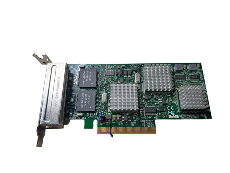 Super Micro AOC-SG-I4 Quad Port Gigabit PCIE Low Profile Network Card Q