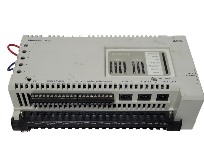 AEG Modicon Micro 110CPU61200 PLC processor, READ Q_