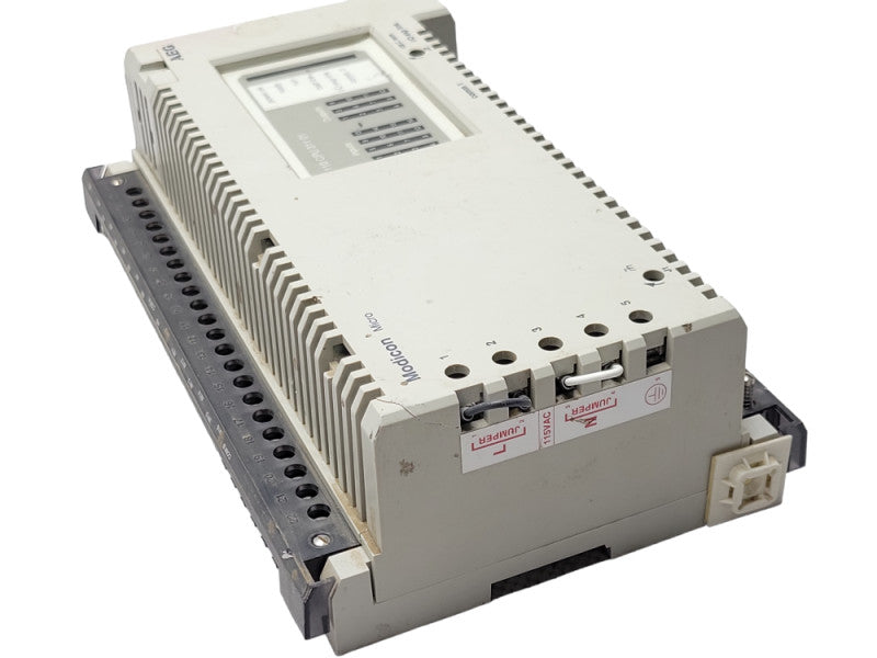Schneider Modicon 110CPU31100 Micro CPU AC PS PLC Processor, READ _