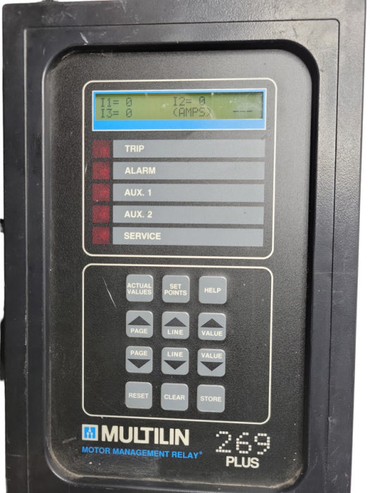 GE Multilin 269PLUS-100P-120VAC 269 Plus Motor Management Relay, READ _