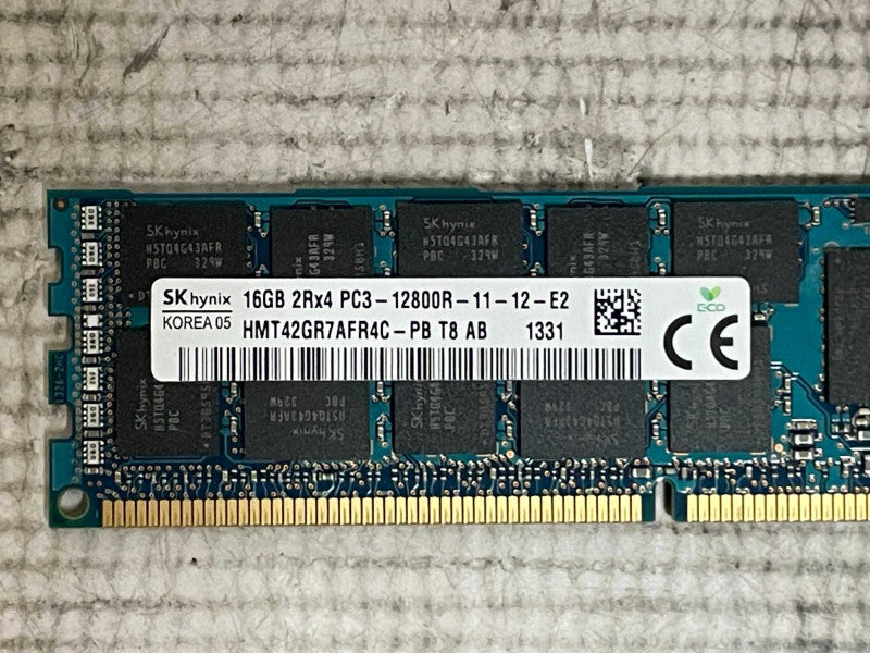 SK hynix 16GB 2Rx4 PC3-12800R-11-12 Server RAM Q