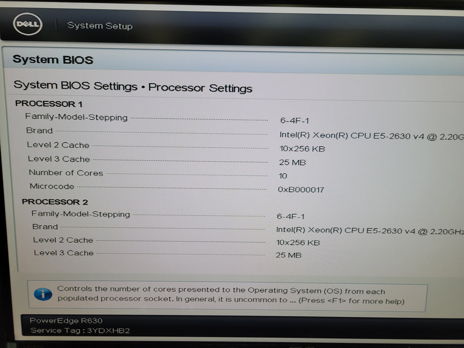 Dell PowerEdge R630 - 2x Xeon E5-2630 v4 NO HDD NO RAID 2x750W PSU