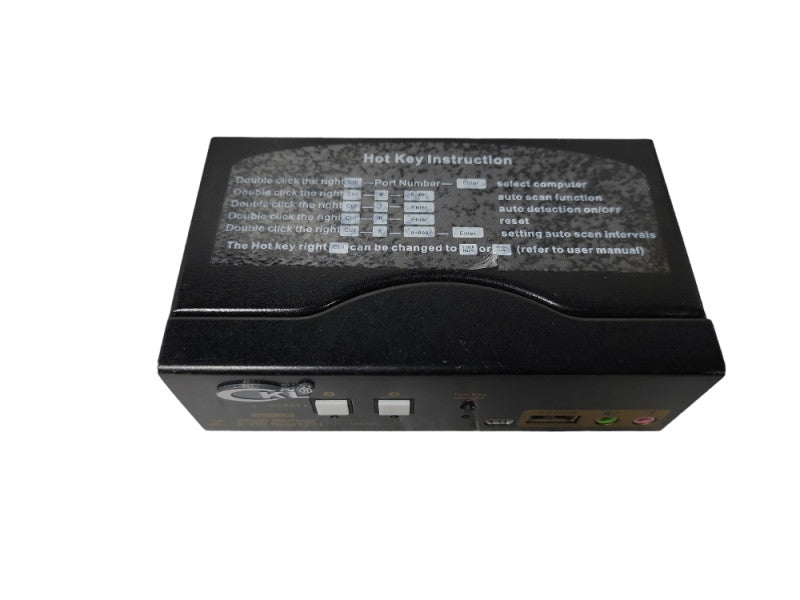 CKL Dual Monitor Extended Display 2 Port KVM Switch HDMI 4K 30Hz Windows Mac