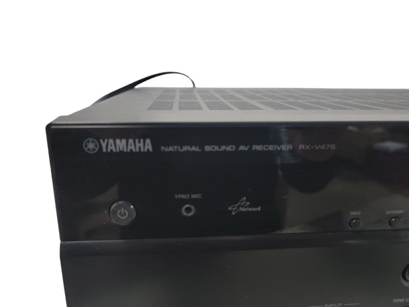 Yamaha Receiver RX-V475 Natural Sound 5.1 80W/Ch Network 3D HDMI AV AirPlay U
