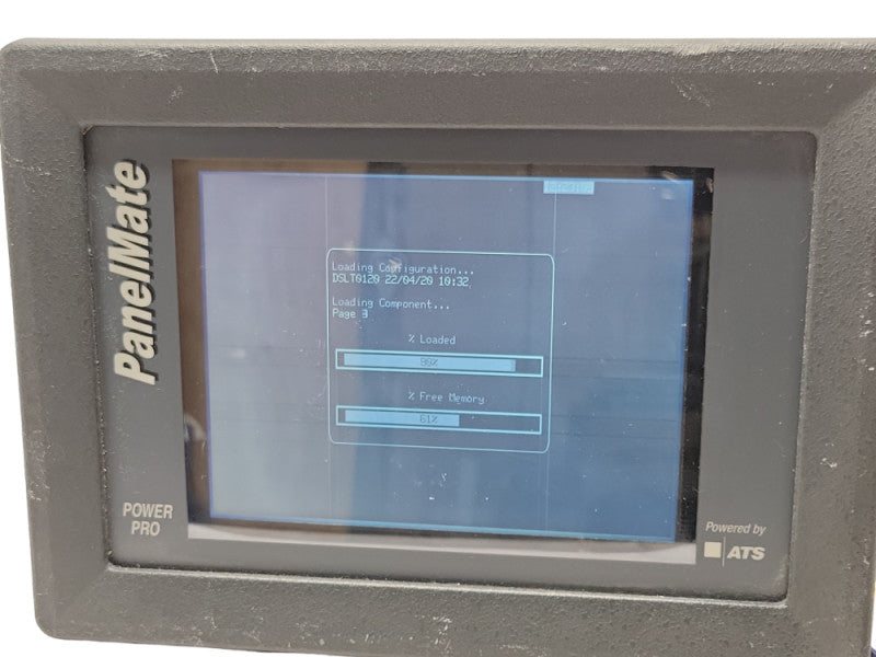 Cutler-Hammer ATS 1775T PMPP 1700 Panelmate Operator Interface Panel, READ _