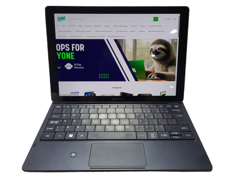 Samsung Galaxy TabPro S SM-W700 128GB, Wi-Fi, 12in w/ a keyboard $