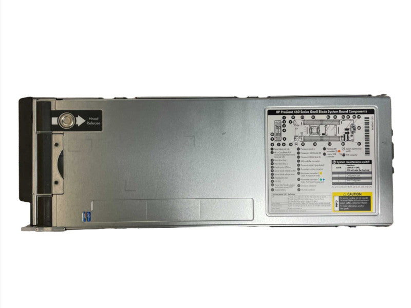 HP ProLiant BL460C GEN8 Blade server, 1x Xeon E5-2640, 16GB DDR3, No HDD