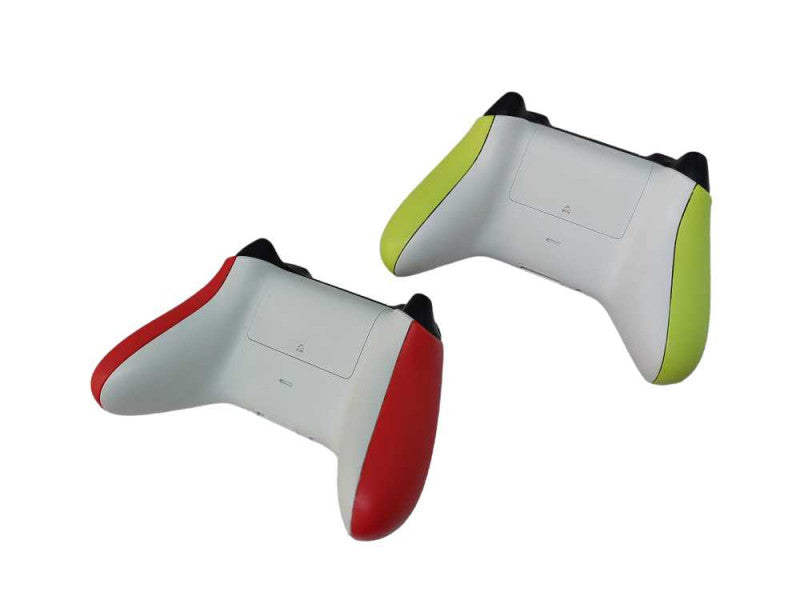 2 Microsoft Xbox One Controllers Model:1914 Red & Yellow =