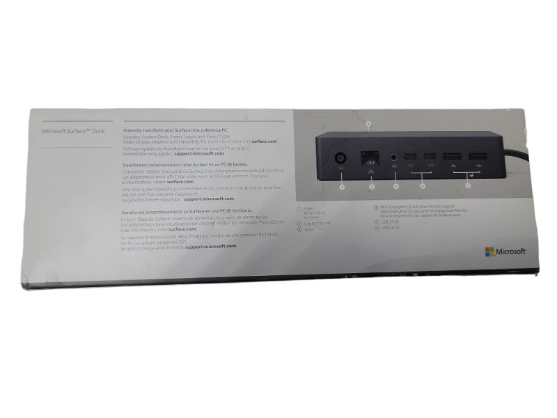 Open Box -Ge Microsoft Surface Dock Model 1661 | PF3-00005 |  Dock Q