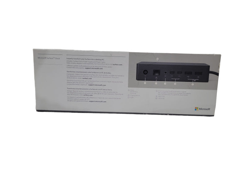 Open Box -Ge Microsoft Surface Dock Model 1661 | PF3-00005 |  Dock Q