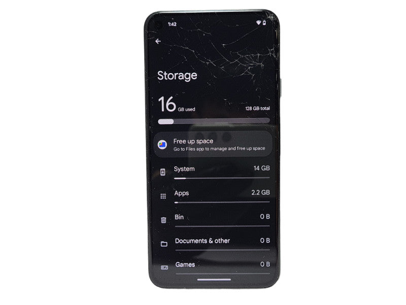 Google Pixel 5 128GB Black READ $