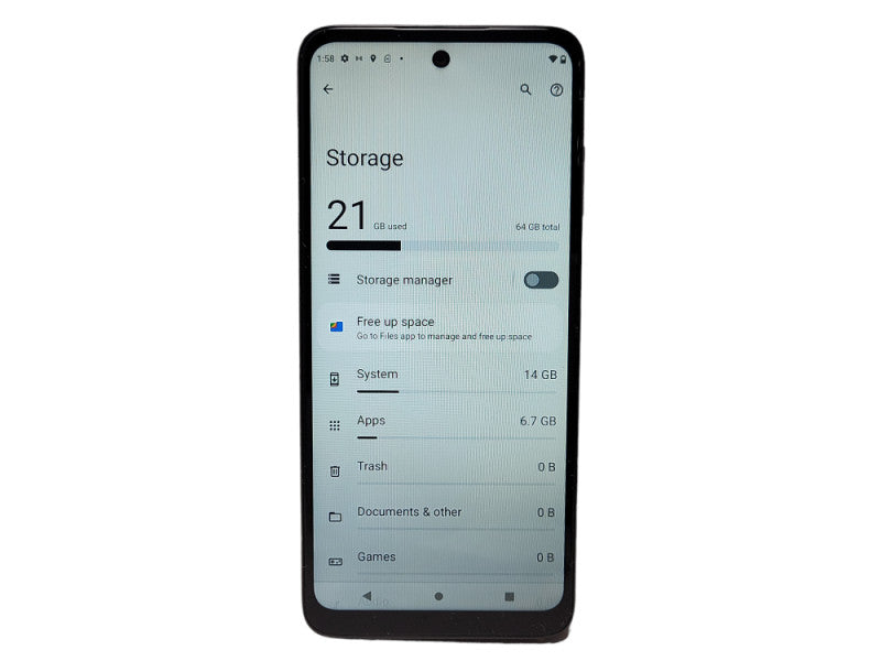 Motorola Moto G 5G XT2213DL 64GB READ $