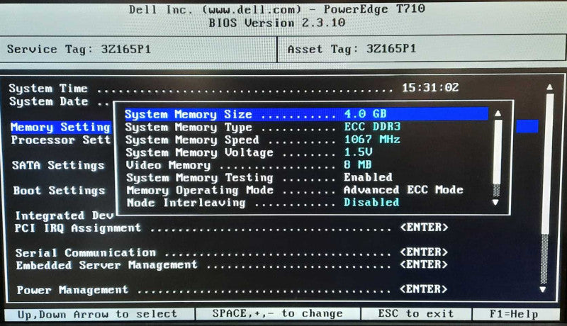 Dell PowerEdge T710 Intel Xeon E5630 @ 2.53GHz 4GB RAM H700 RAID
