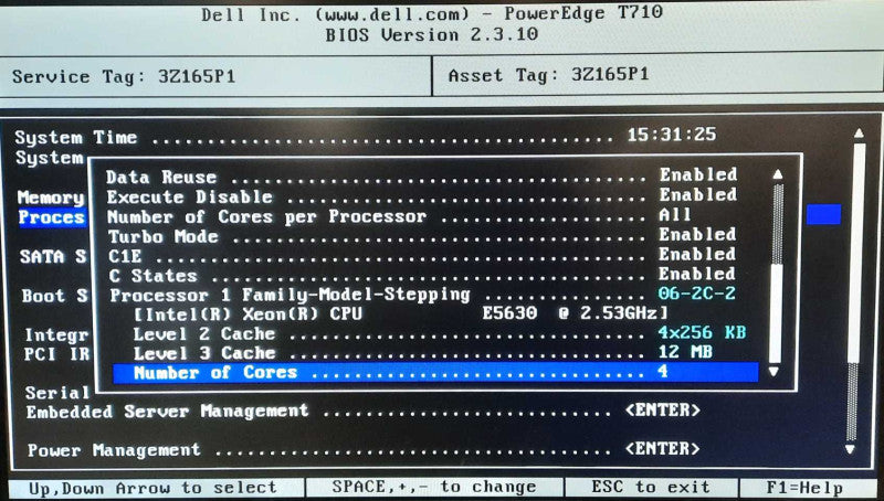 Dell PowerEdge T710 Intel Xeon E5630 @ 2.53GHz 4GB RAM H700 RAID
