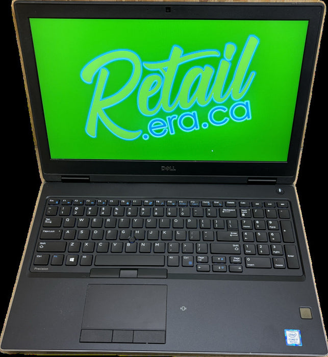 Dell Precision 7530 i7-8850H@2.6GHzQUADRO P2000 4GB GPU 32GB RAM 512GB SSD  Lap200