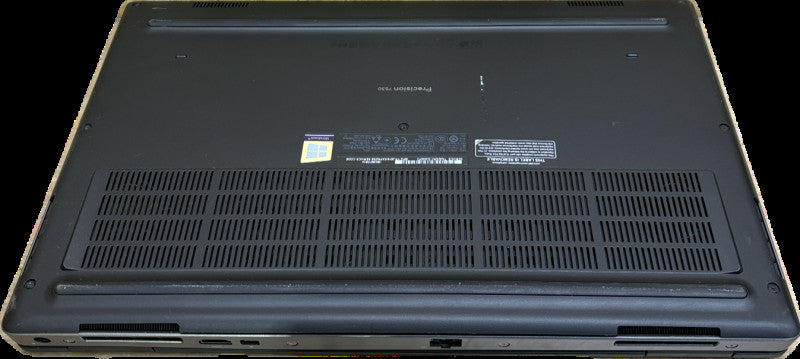 Dell Precision 7530 i7-8850H@2.6GHzQUADRO P2000 4GB GPU 32GB RAM 512GB SSD  Lap200