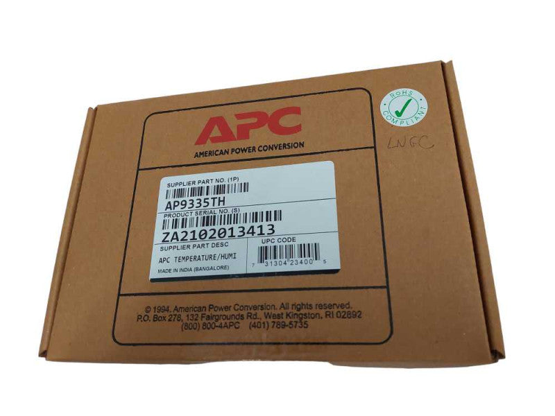 APC Temperature/Humidity Sensor NEW PN:AP9335TH  Q=