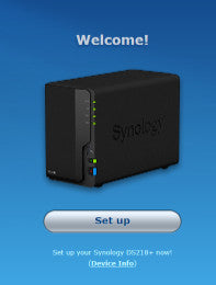 Synology DiskStation DS218+, 2 bay, With 1x 3TB Hard Drives !