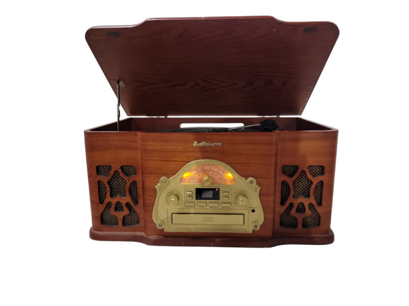 Electrohome Nostalgia Music Stereo System Centre w/ Turntable Vinyl CD AM/FM