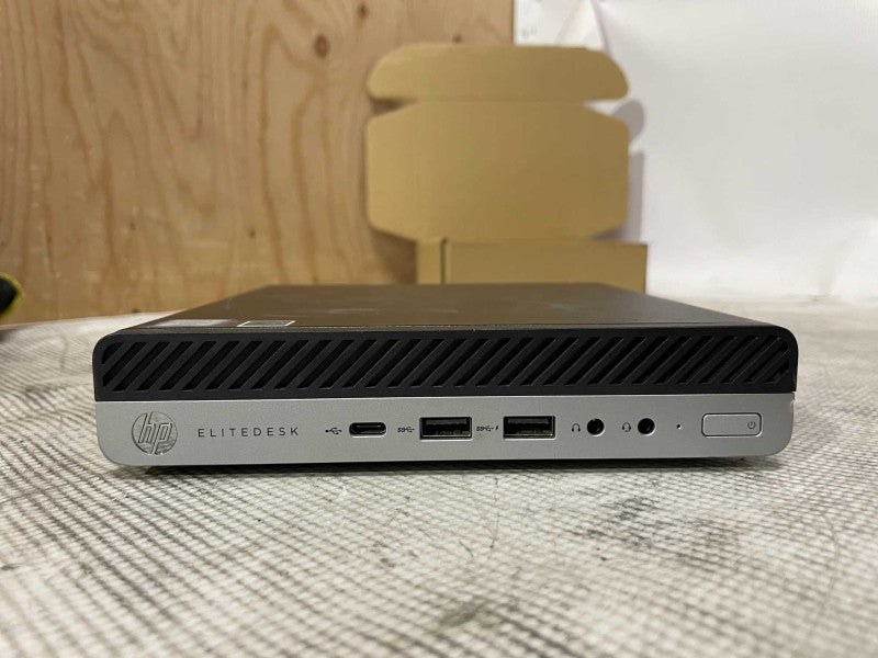 HP EliteDesk 800 G4 USFF, i7-8700T 2.40GHz, 16GB DDR4, 256GB Nvme, WiFi