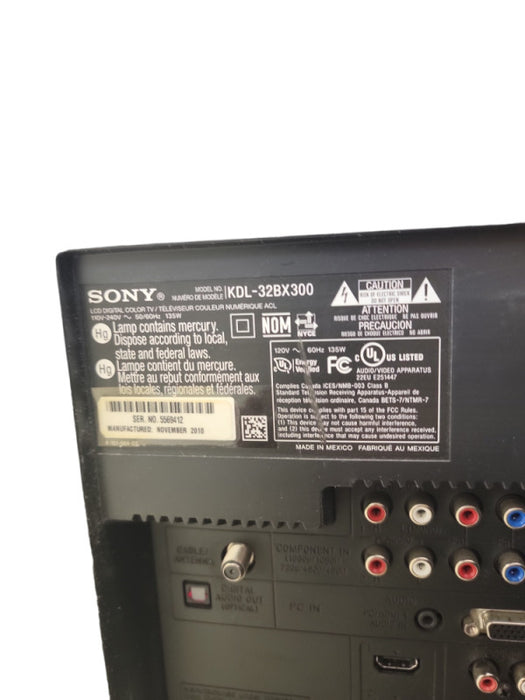 SONY BRAVIA KDL-32BX300 32\\" HD TV  Class (31.5\\" diag) BRAVIAÂ® BX300 HDTV