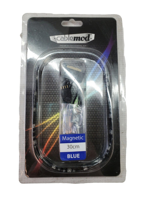 Cablemod Premium LED Lighting Kit - Blue 30cm WideBeam Magnetic Q@